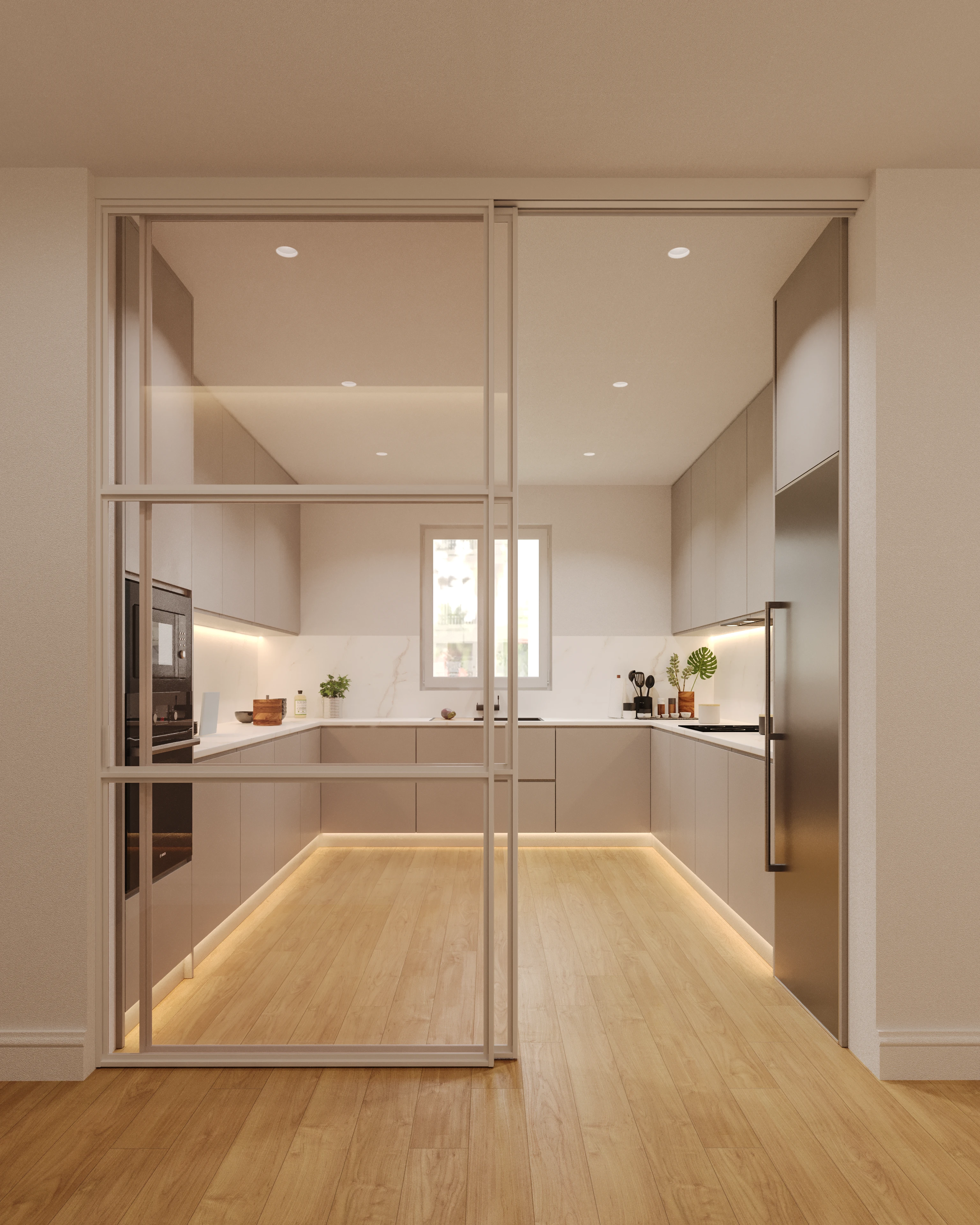 Abtao 42 — cozinha portas vidro