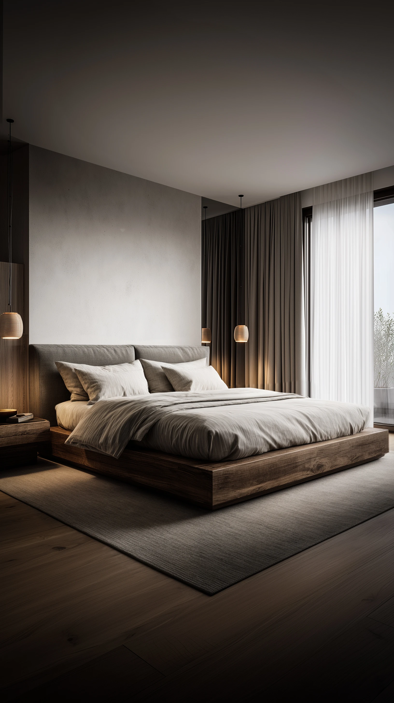 Aurora 21 — quarto cama madeira