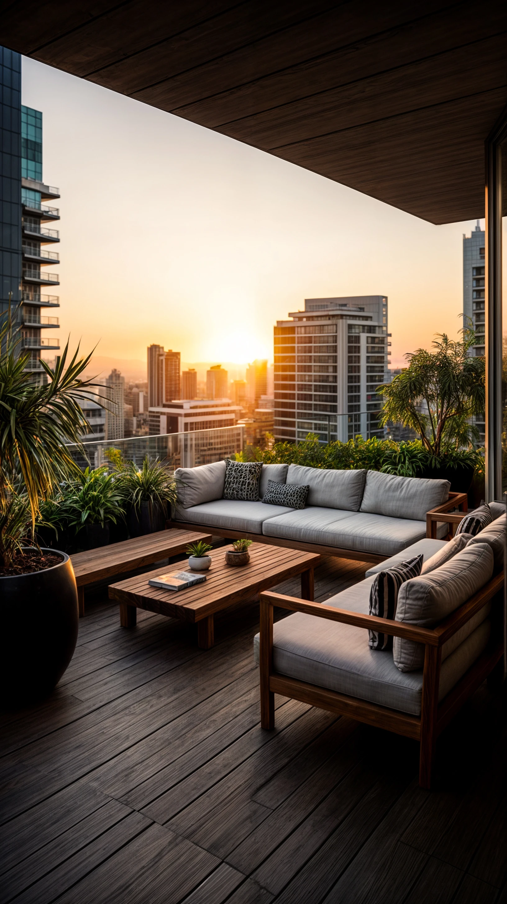 Aurora 21 — terraco vista cidade