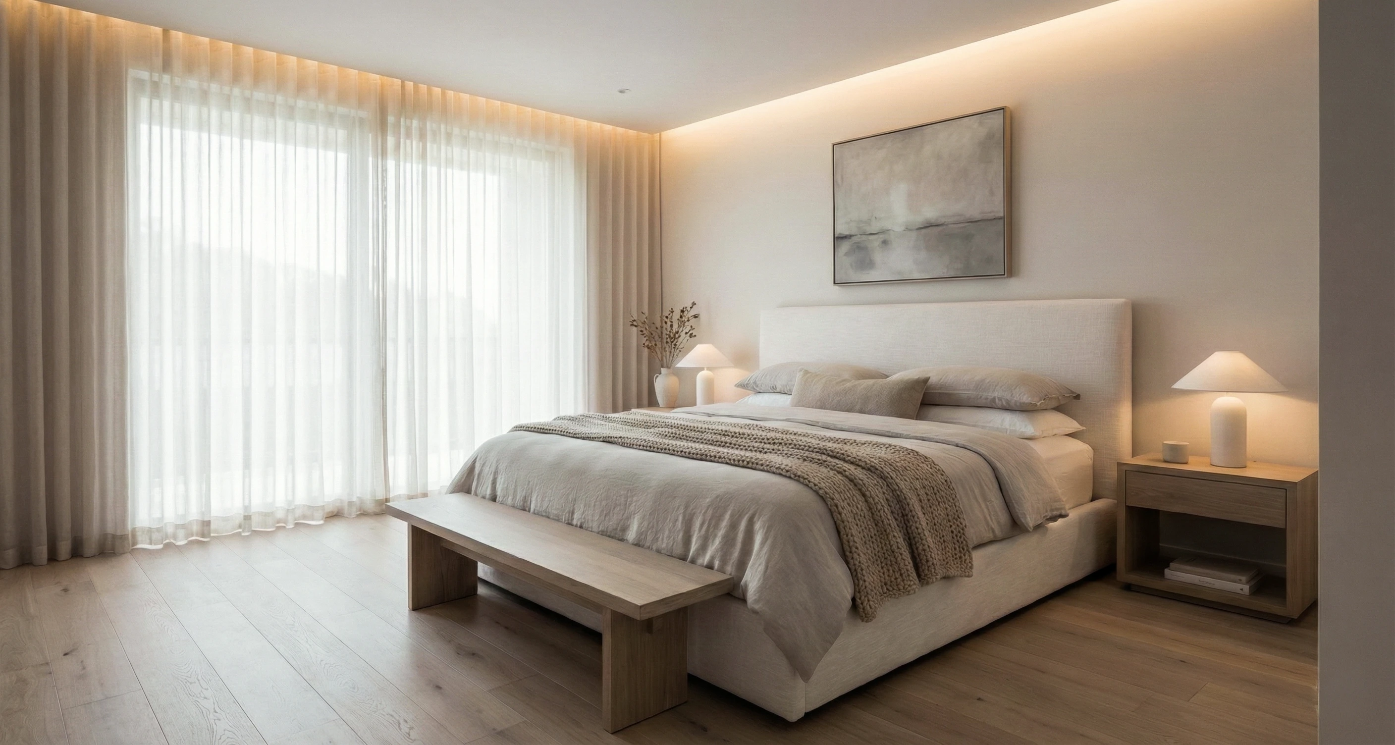 Condomínio Braga — quarto banco cortinados