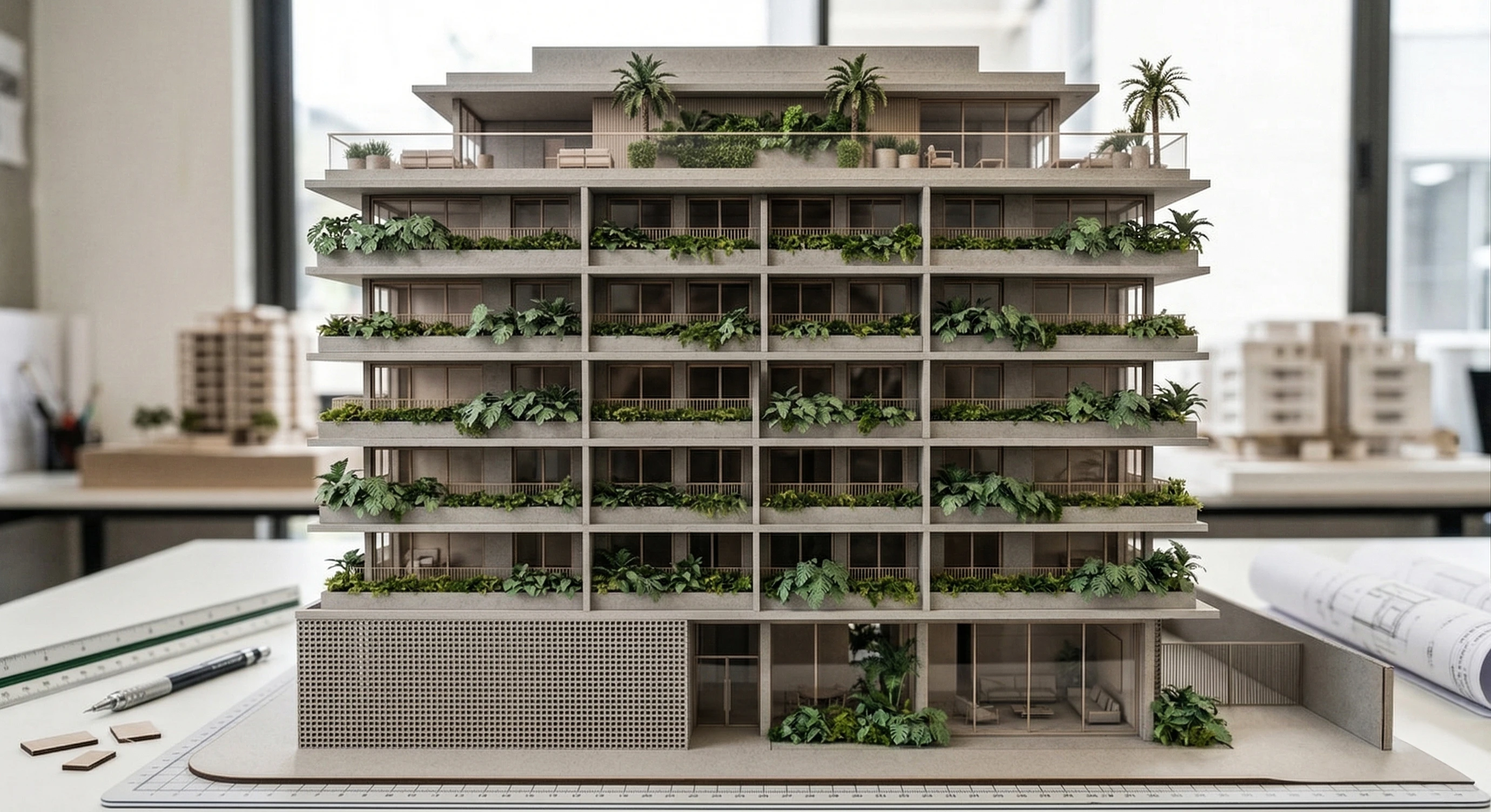 Novarbor — maquete arquitetonica